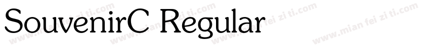 SouvenirC Regular字体转换